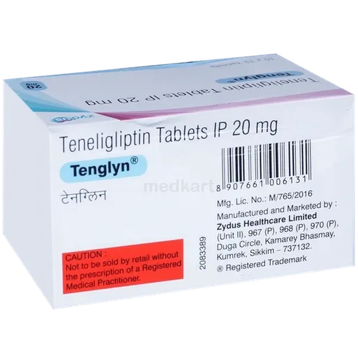 tenglyn 20mg tablet 15's